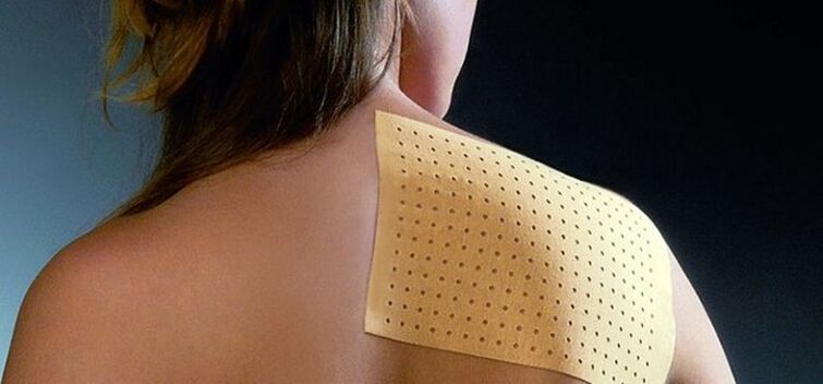 A patch that helps with inflammation and back pain